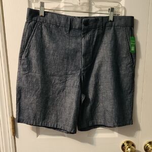 GAP Men's Charcoal Flat Front Shorts
